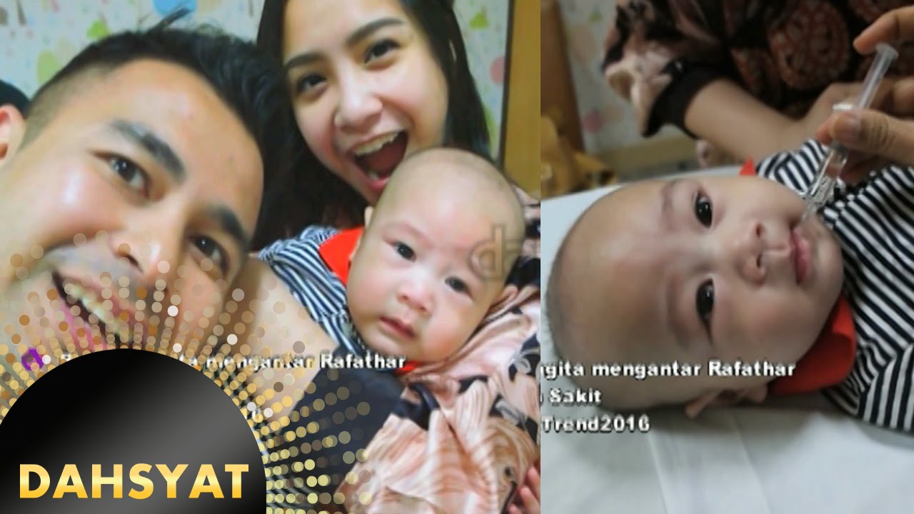 Lucunya Rafathar waktu disuntik liat kamera [Dahsyat] [05 Jan 2016]