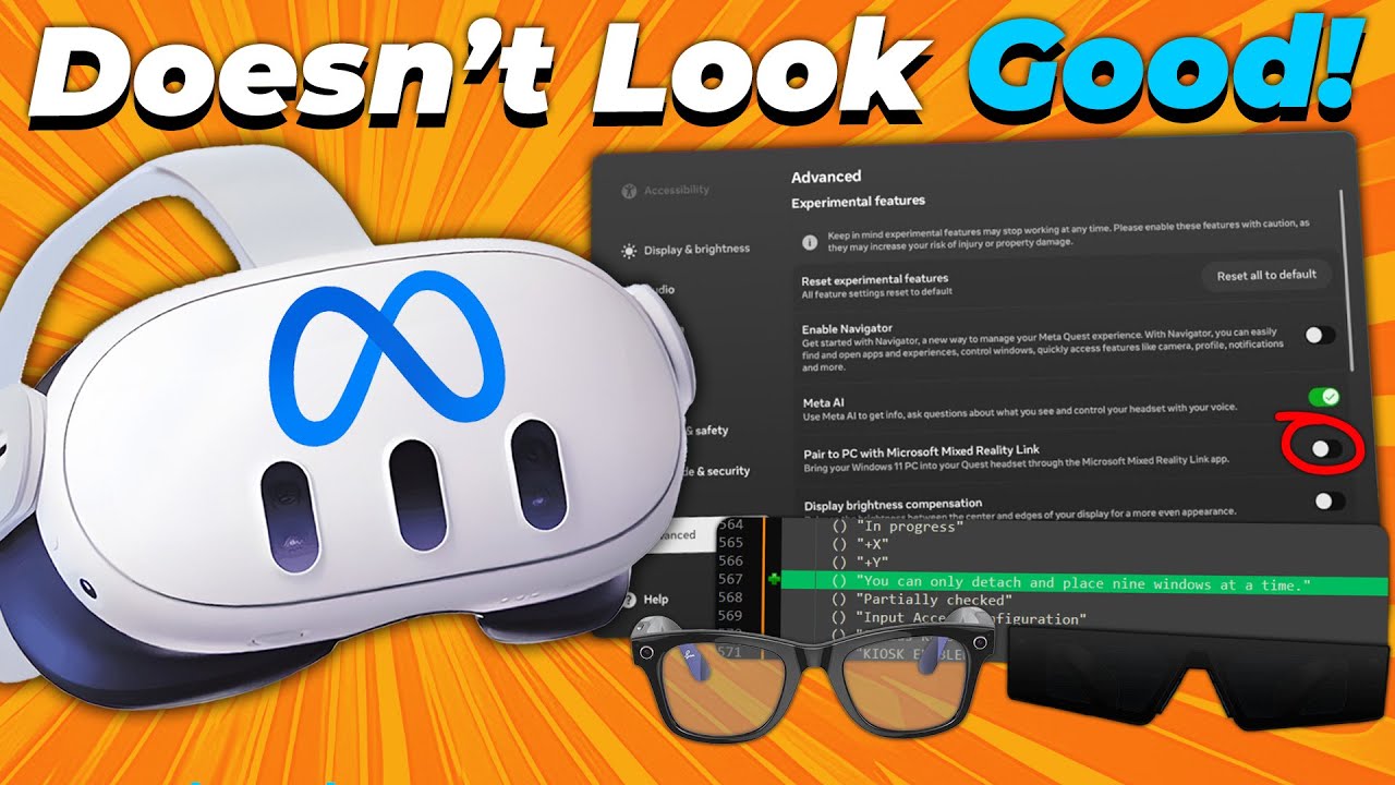 Срочные обновления Quest! Успех Ray-Ban, Snap OS 2, VR-игры и многое другое!