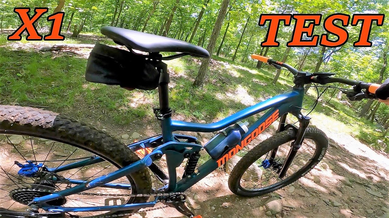 Mongoose Ledge X1 BUDGET UPGRADES TESTING part 2, Rocks water mud!