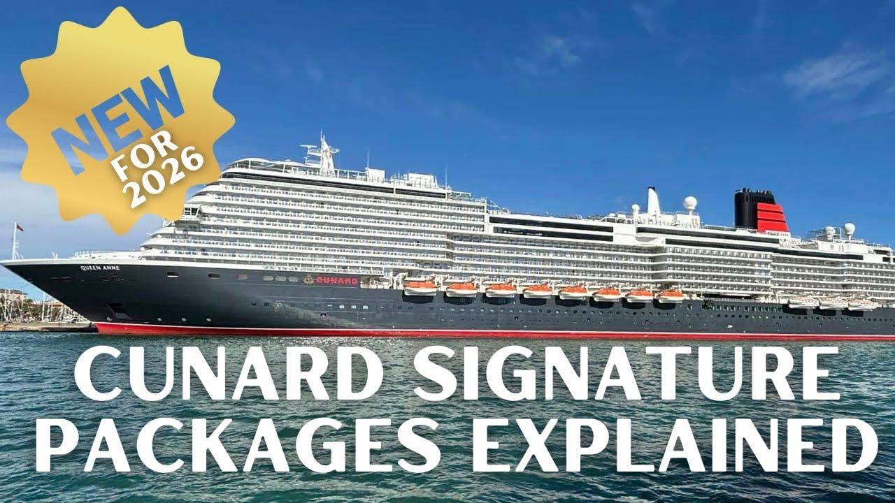 Новые фирменные пакеты услуг Cunard Cruise &laquo;все включено&raquo; на 2026 год