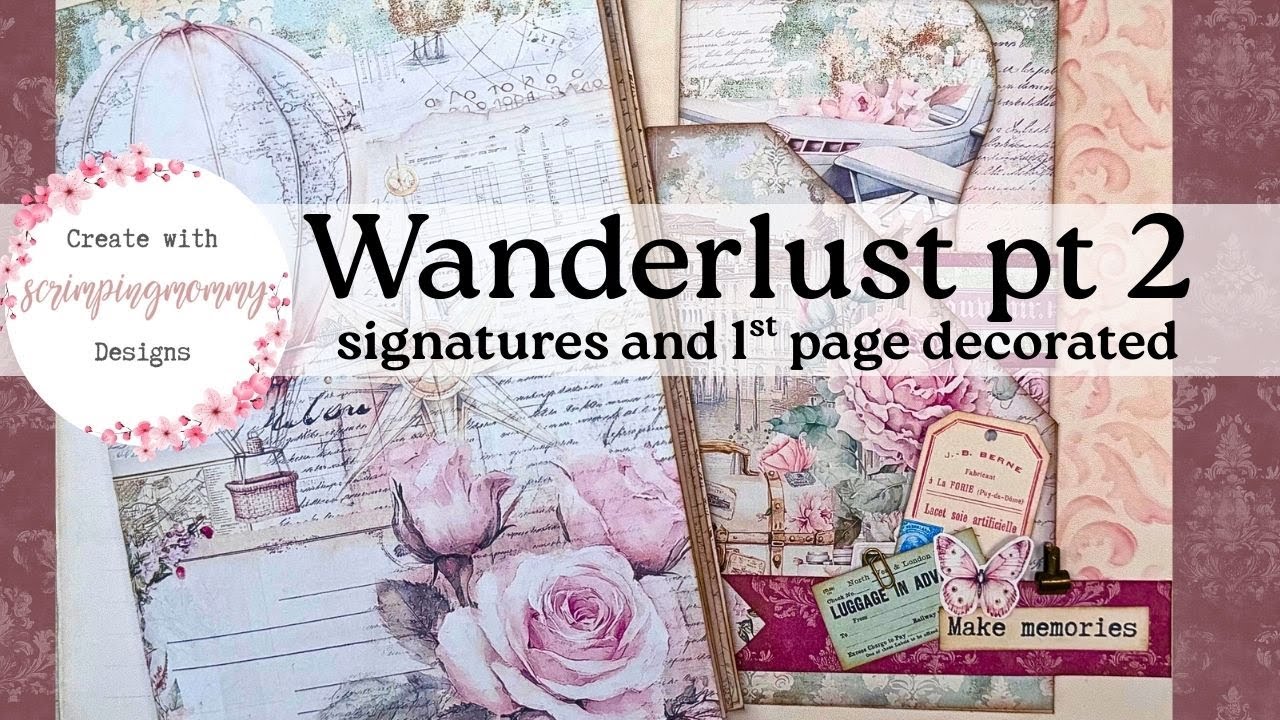 «Жажда странствий, часть 2»: автографы и оформление первой страницы.