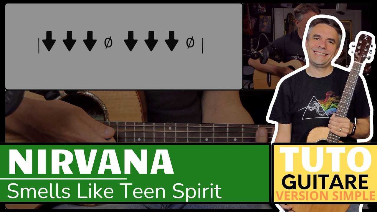 Smells Like Teen Spirit Гитара — Урок для Начинающих