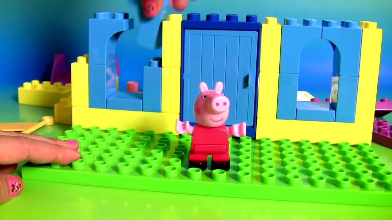 Peppa Pig Amusement Park Blocks Lego Duplo - Parco dei Divertimenti   Juego Parque de Atracciones