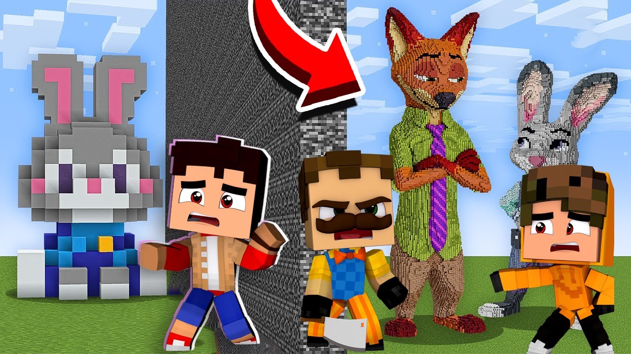 ზოოტოპია ავაშენეთ Minecraft-ში!