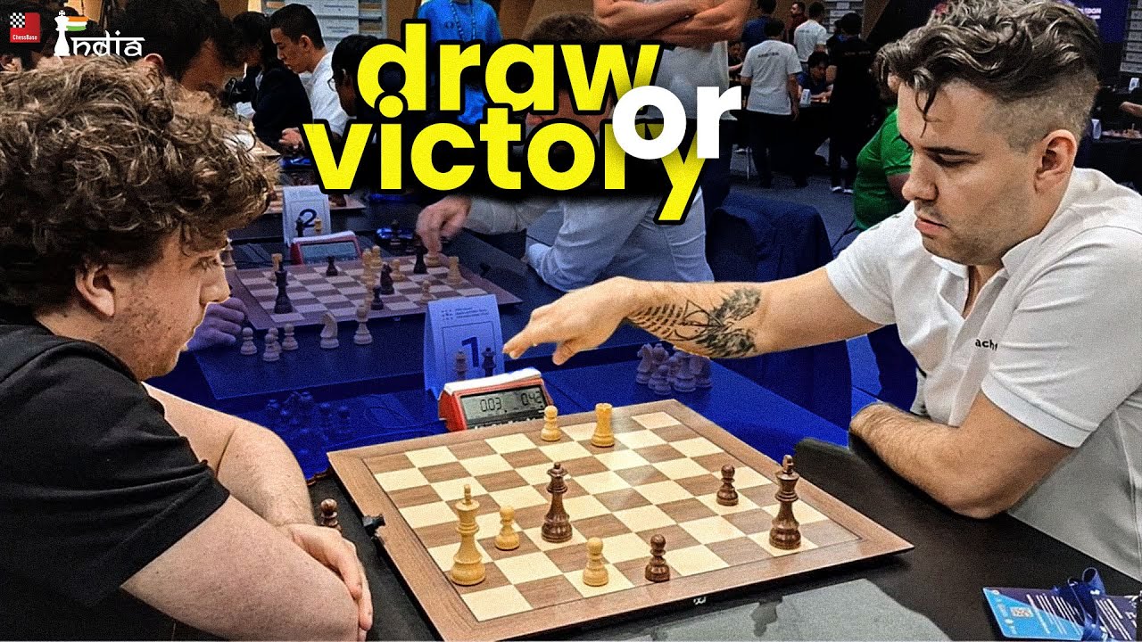 The Epic Encounter Between Nepo and Niemann in the World Blitz Championship