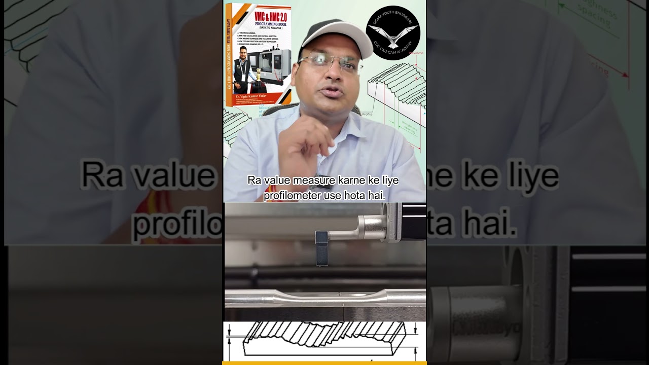surface finish - how to measure surface finish - surface roughness - #sigmayouthengineers #shorts