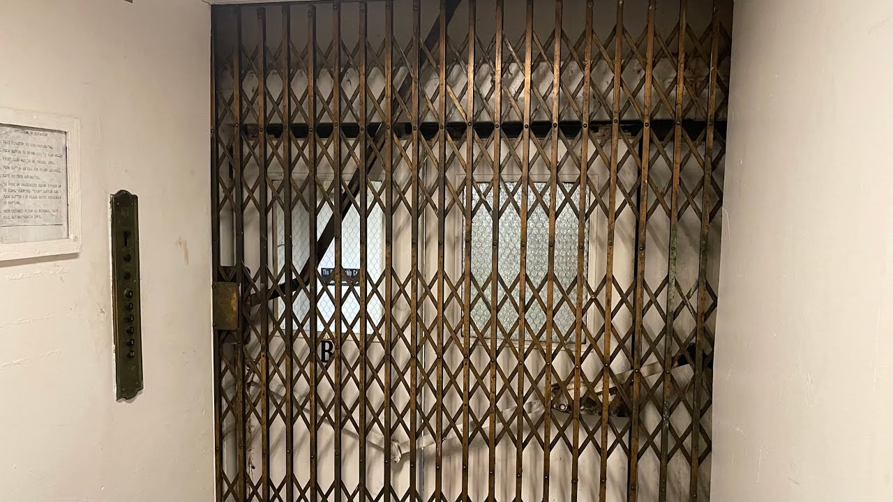 FAMOUS Gated Otis Traction Elevator at 70 Woodfin Place, Asheville, NC