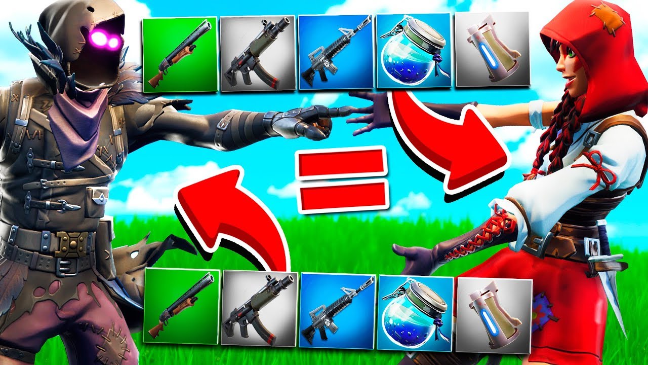Fortnite ITA - LA CHALLENGE DI COPPIA!! (STESSO LOOT)