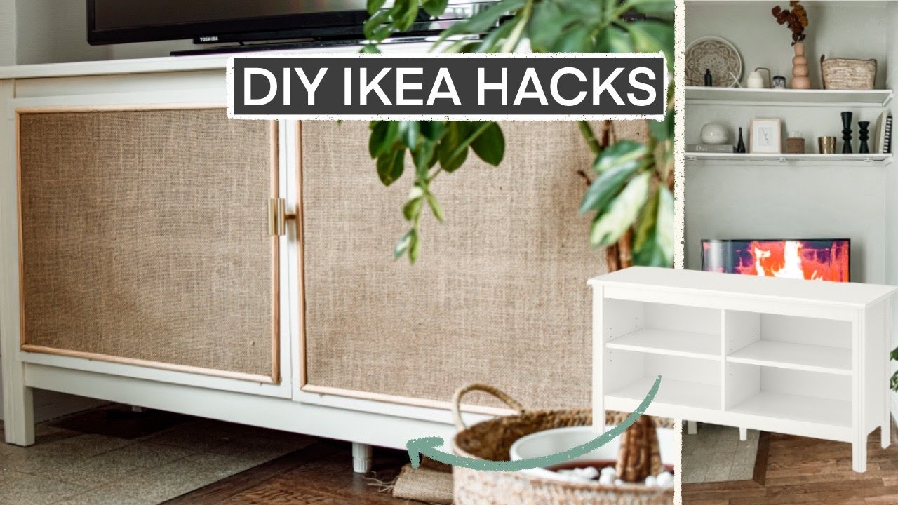 IKEA HACK - Personaliza tu MUEBLE TV + Consejos Deco para conseguir un estilo BOHO