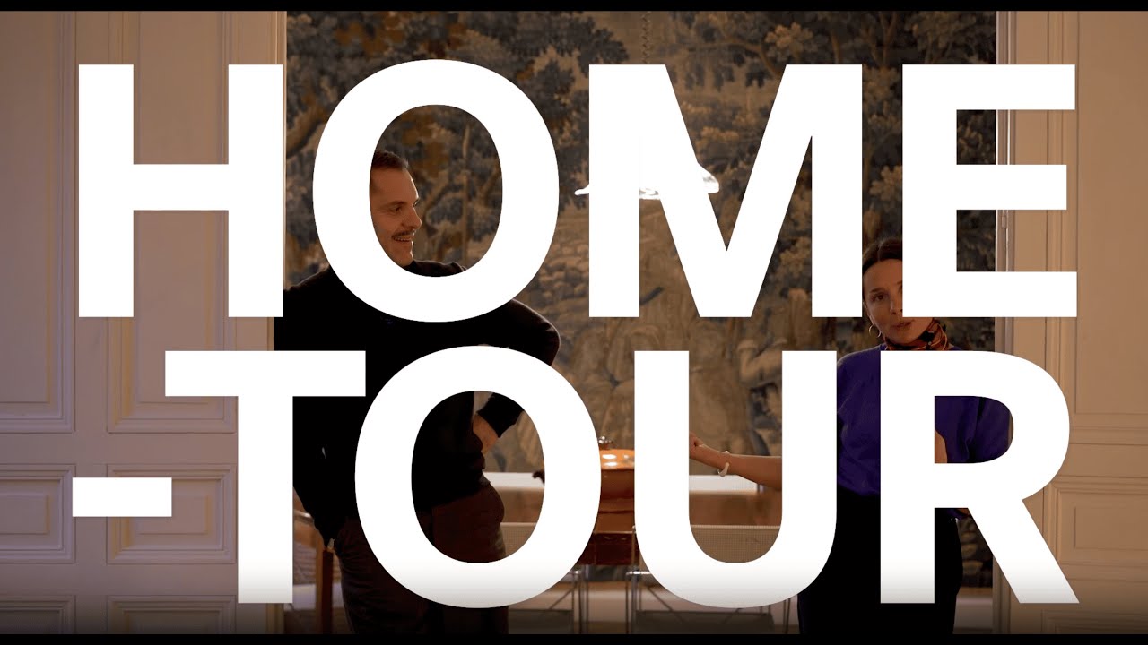 HOME TOUR - Emane de Malleray et Vincent Viard, Otto 12 ans, Hyacinthe 8 ans et Paul, 7 ans
