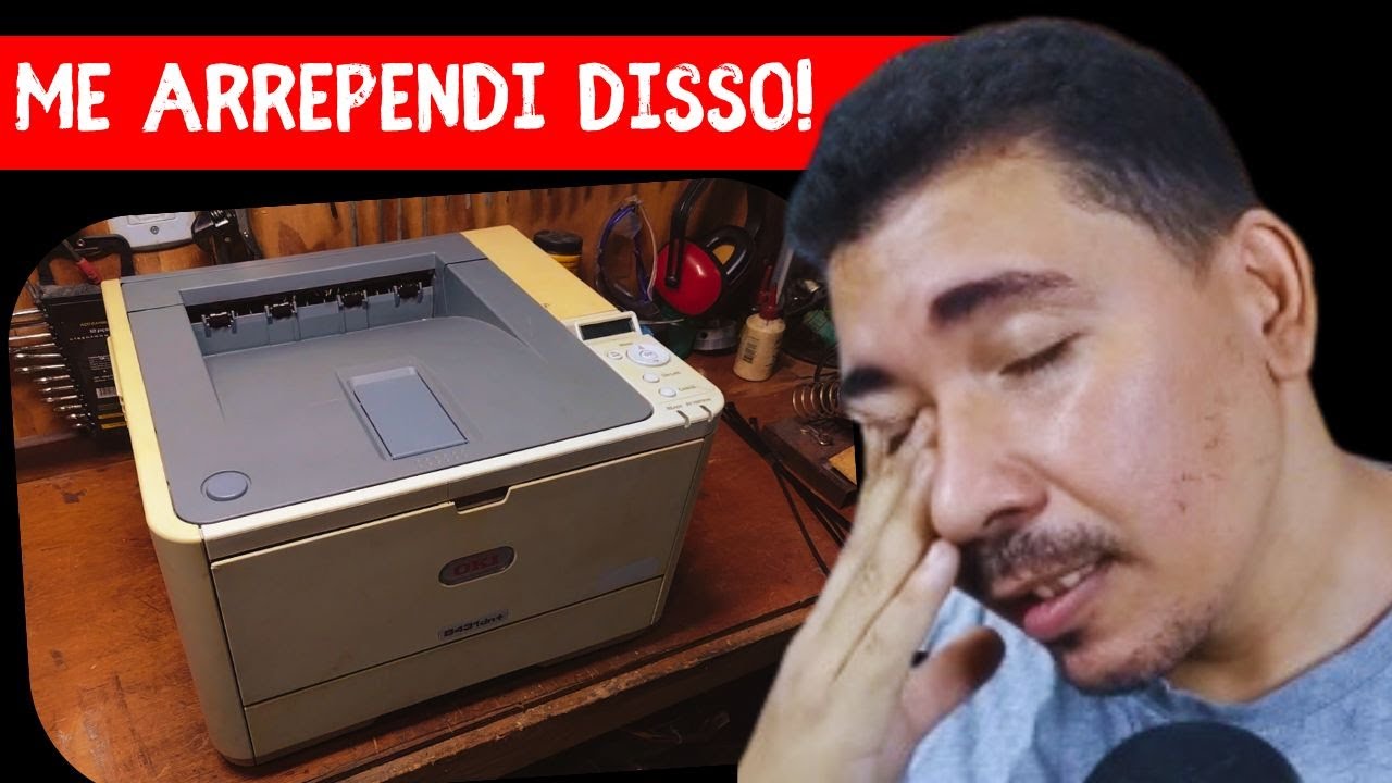 O que tem dentro de um impressora laser?