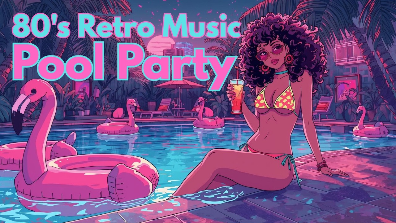 Retro Poolside Dreams – 80s Synthwave & Chillwave Vibes