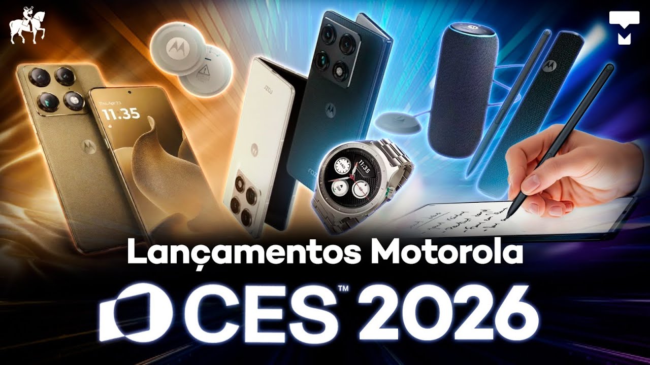Motorola RAZR FOLD e SIGNATURE: o retorno triunfante ao mercado Super Premium #ces2026