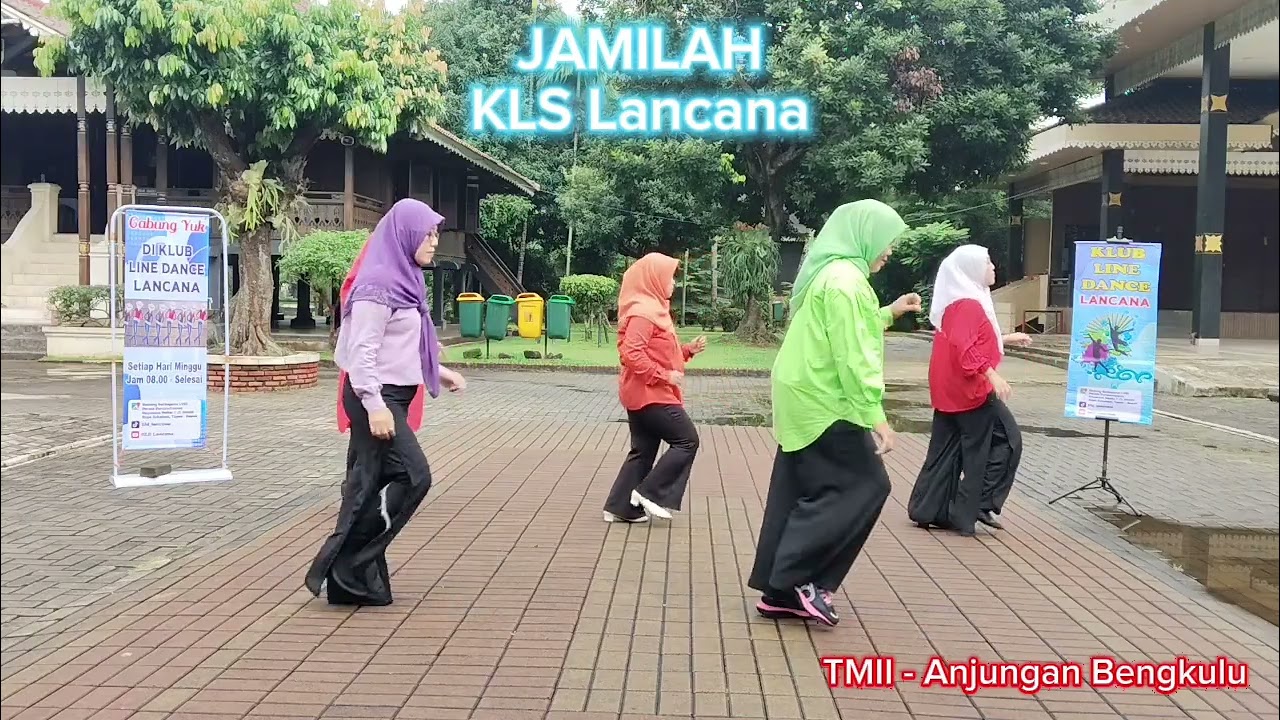 Line Dance JAMILAH/Choreo : Ferly/Perum Kopassus Pelita 1 Depok