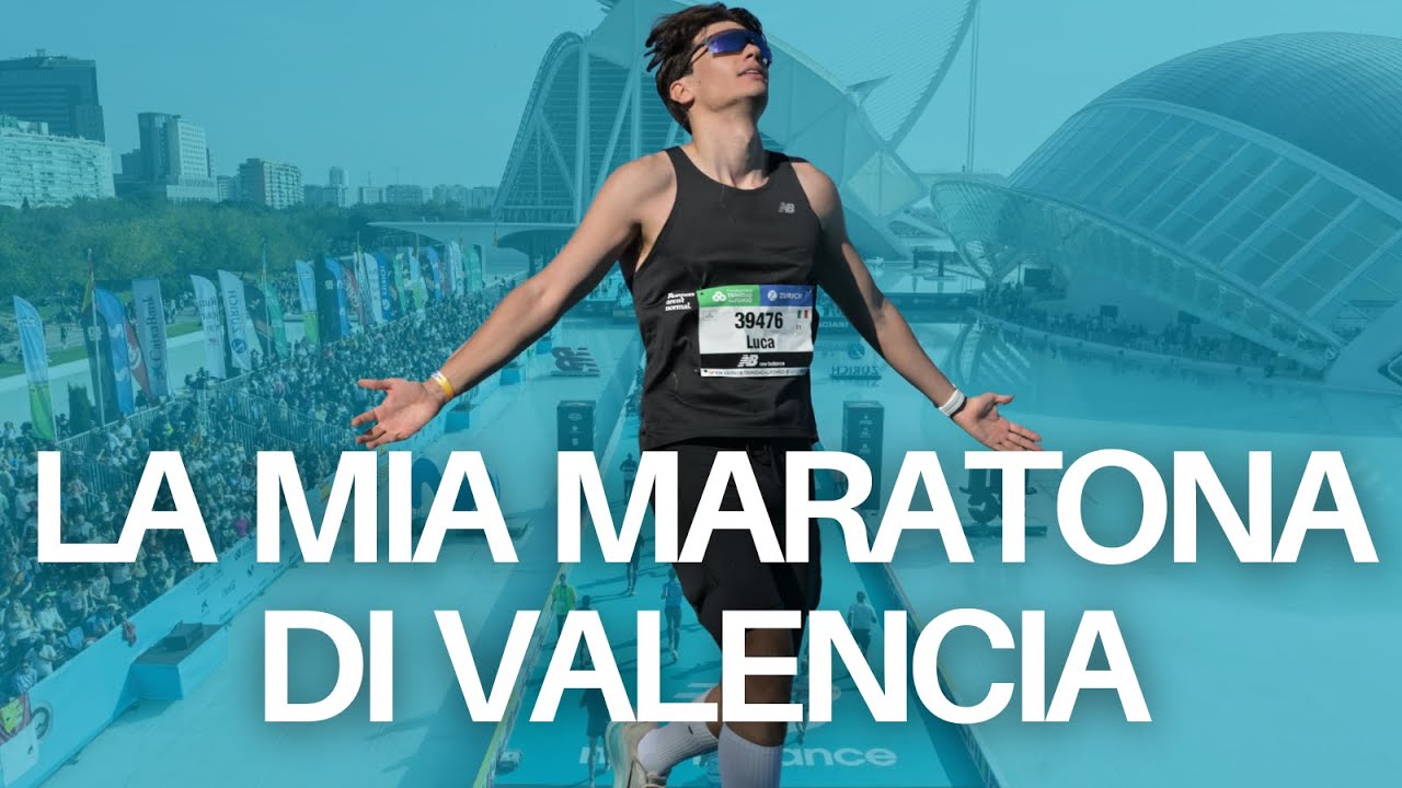 La mia SECONDA MARATONA ... ecco cosa è successo a VALENCIA!