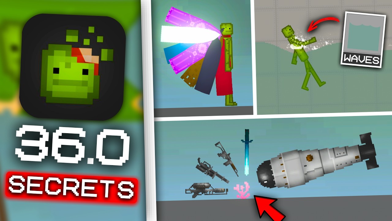 SECRETS of the NEW UPDATE 36.0 in Melon Playground