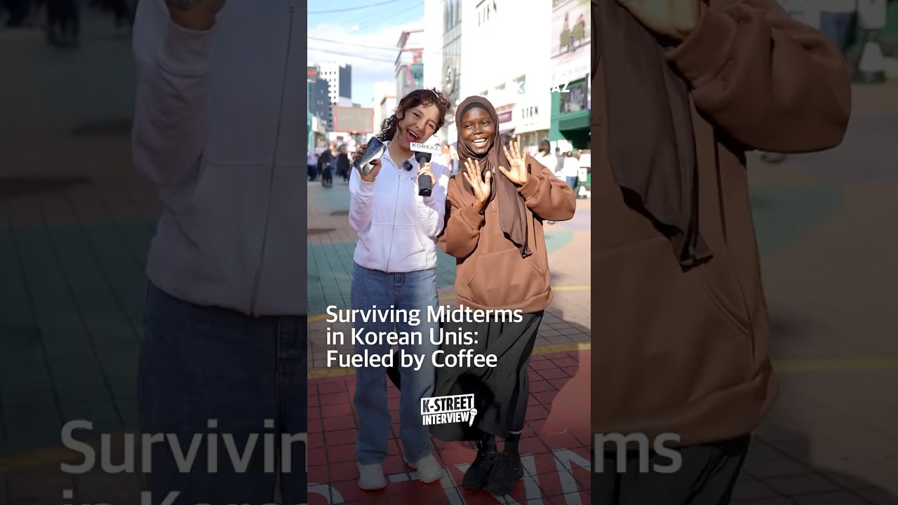 Surviving Midterms in Korean Unis: Fueled by Coffee | K-Street Interview EP.21