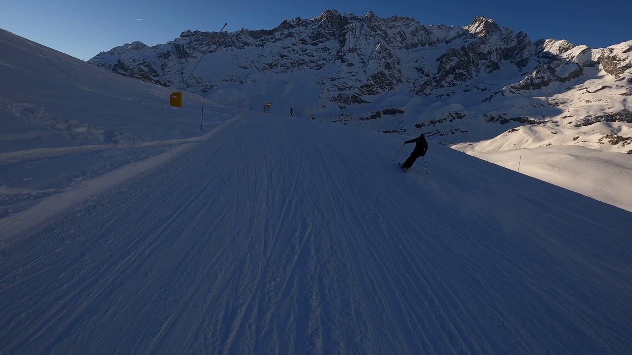 Cervinia Piste 7&13, Cime Bianche to Cielo Alto