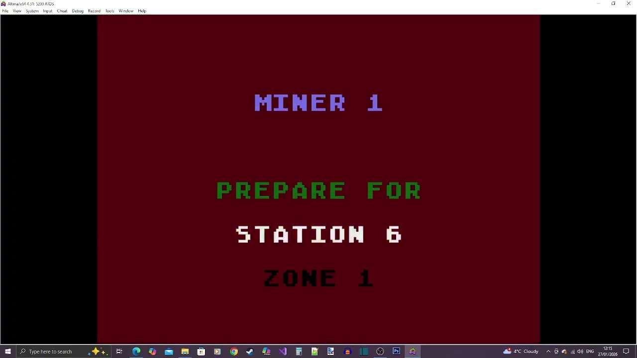 Miner 49er all 10 zones no lifes lost