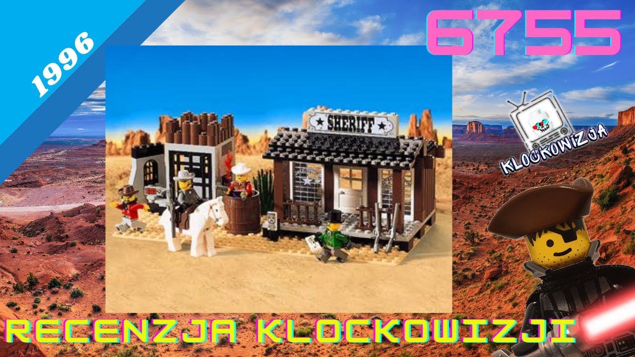 Recenzja Lego Western 6755 Biuro Szeryfa i Areszt