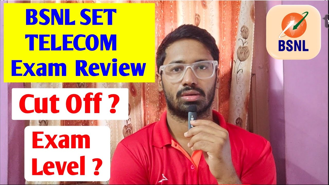✅ BSNL SET TELECOM Exam 2026 Review | Cut Off ? Exam Level ? BSNL SET EXAM 2026
