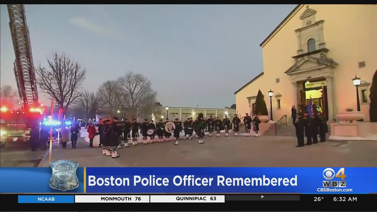 Boston Police Officer John O&rsquo;Keefe To Be Remembered At Funeral Mass In Braintree