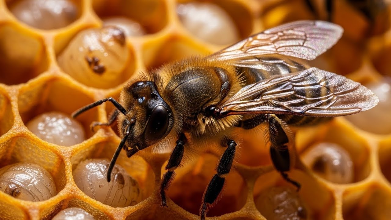 🎬 Inside a Beehive | High Macro Wildlife Documentary | Beneath the Surface