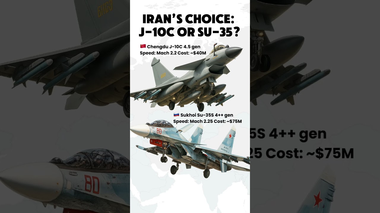 Iran&rsquo;s Dilemma: J-10C vs Su-35 &ndash; Which Jet Will They Choose?