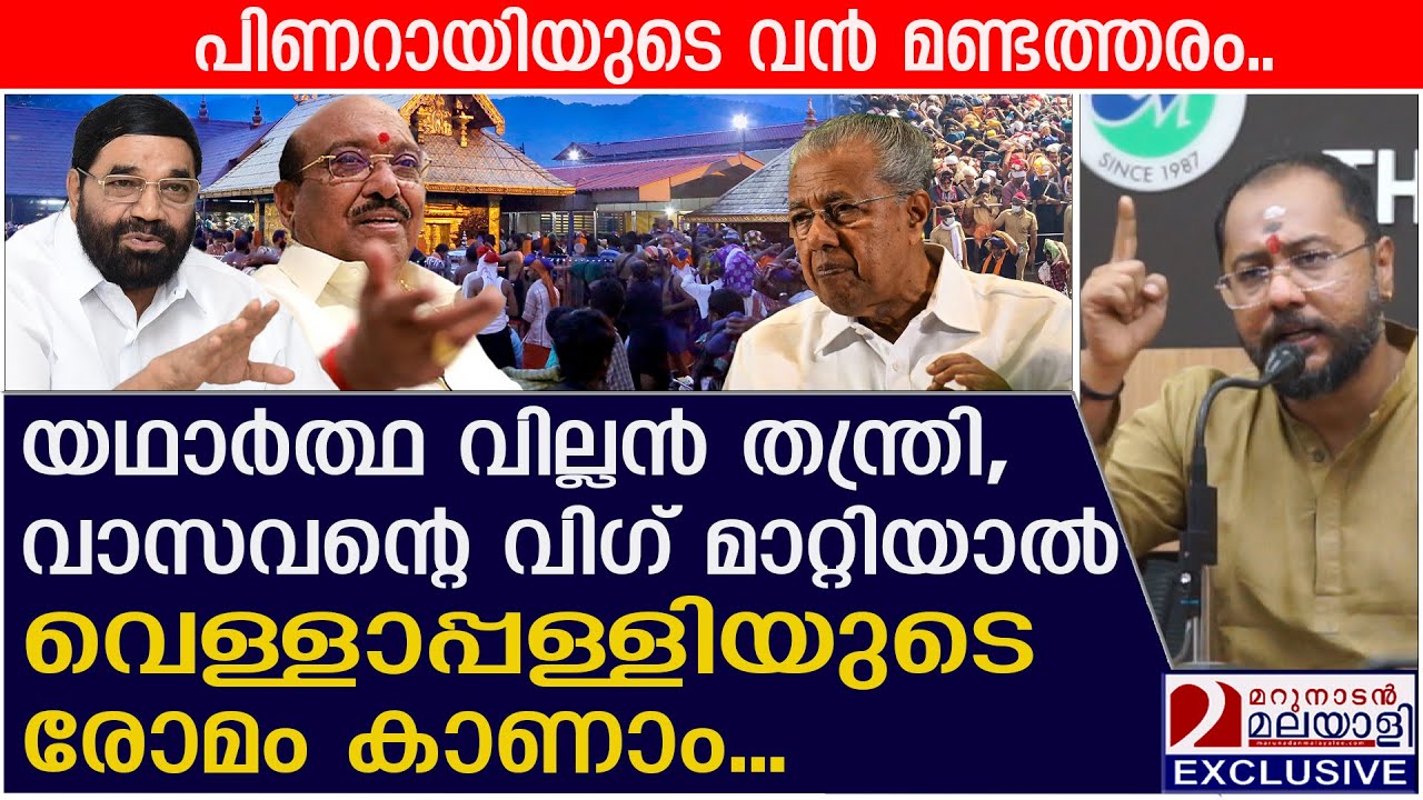'വാസവന്റെ വിഗ് മാറ്റിയാൽ വെള്ളാപ്പള്ളിയുടെ രോമം കാണാം' | Swami Bhadrananda