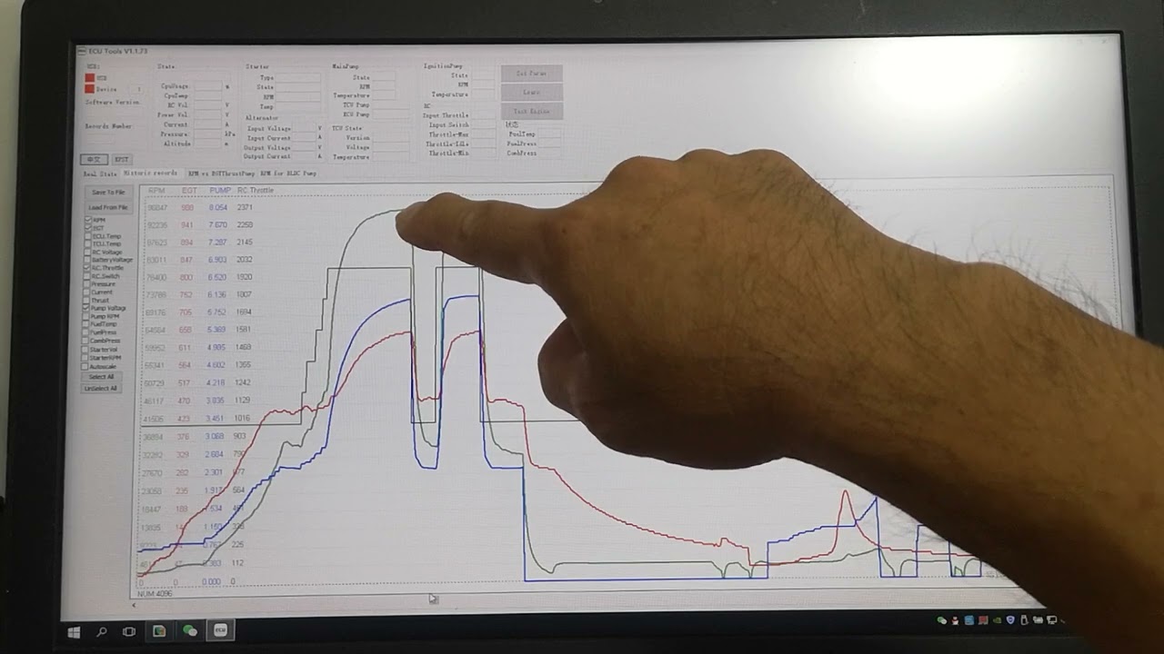 When a turbine filter blocked