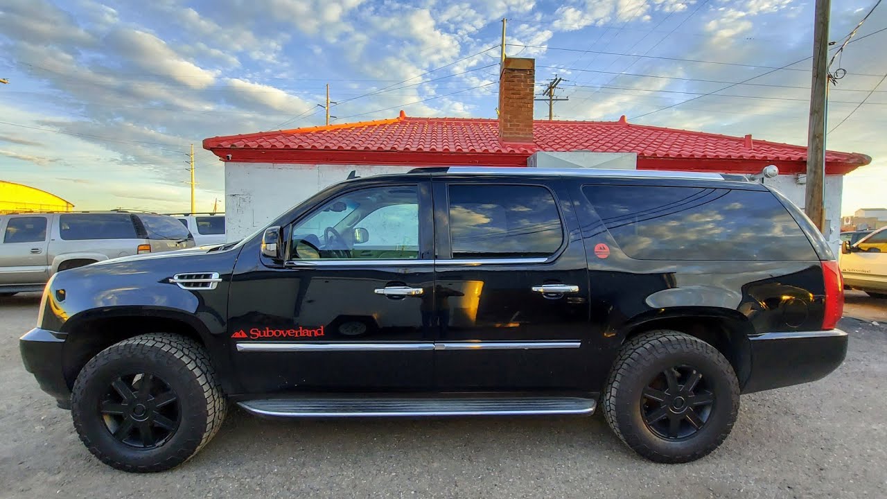 Cadillac Escalade Overland 2007 года выпуска | Шины 33 дюйма | Двигатель 6.2 V8, 403 л.с. | #over...
