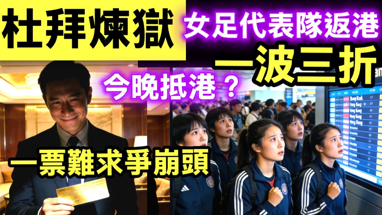 #伊朗局勢｜　女足代表隊經泰國轉機返港 杜拜走難，有人直飛有人兜路？揭開天價機票背後嘅「特權潛規則」！開戰後首班杜拜返港航班最快晚上10時抵埗  Smart Travel《即時娛樂》