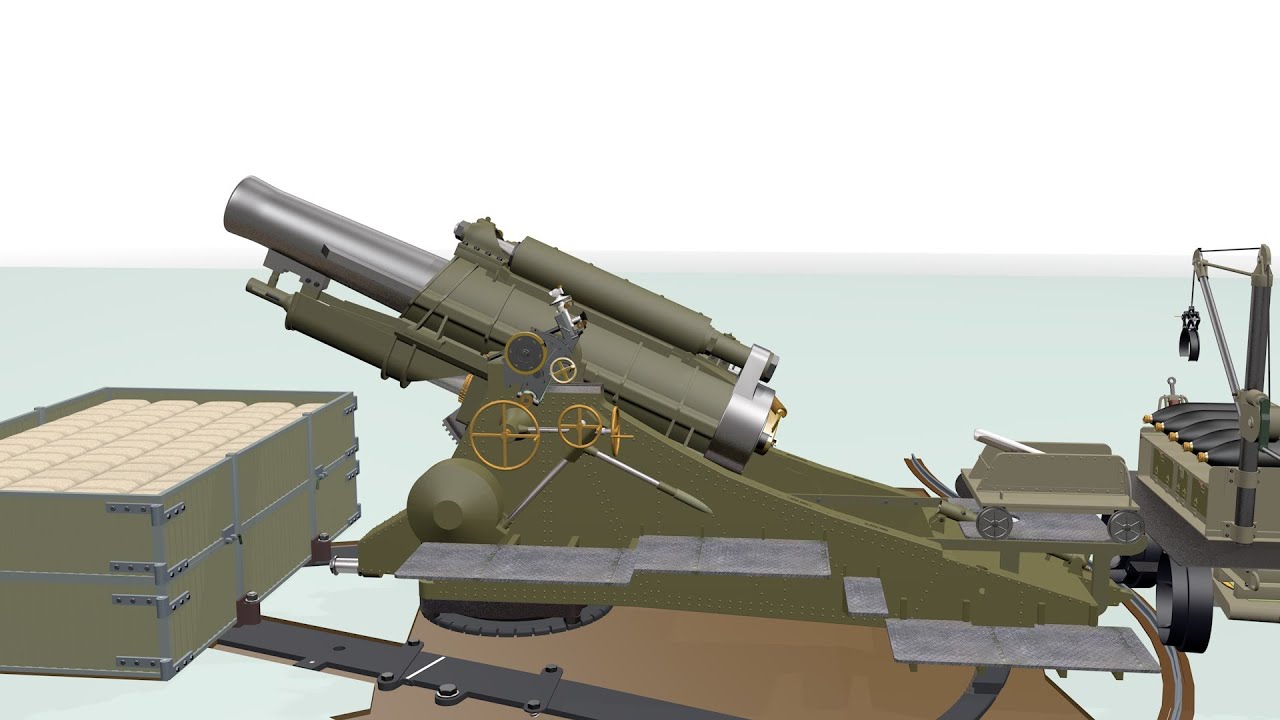 12-inch Siege Howitzer 1916, Part 2 Technical Notes
