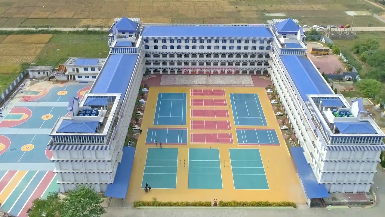 AERIAL VIEW OF DON BOSCO HR. SEC SCHOOL, SILCHAR