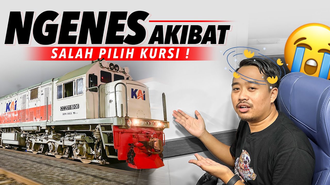 SALAH PILIH KURSI EKONOMI BERUJUNG SENGSARA‼️ Trip KA Dharmawangsa Ekspress Surabaya - Semarang