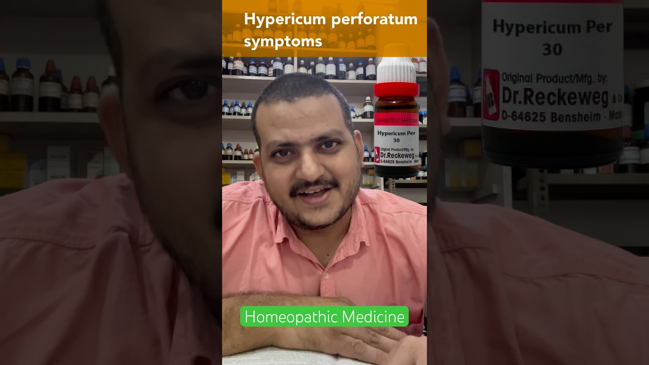 Hypericum Perforatum | Homeopathic Medicine | Symptoms