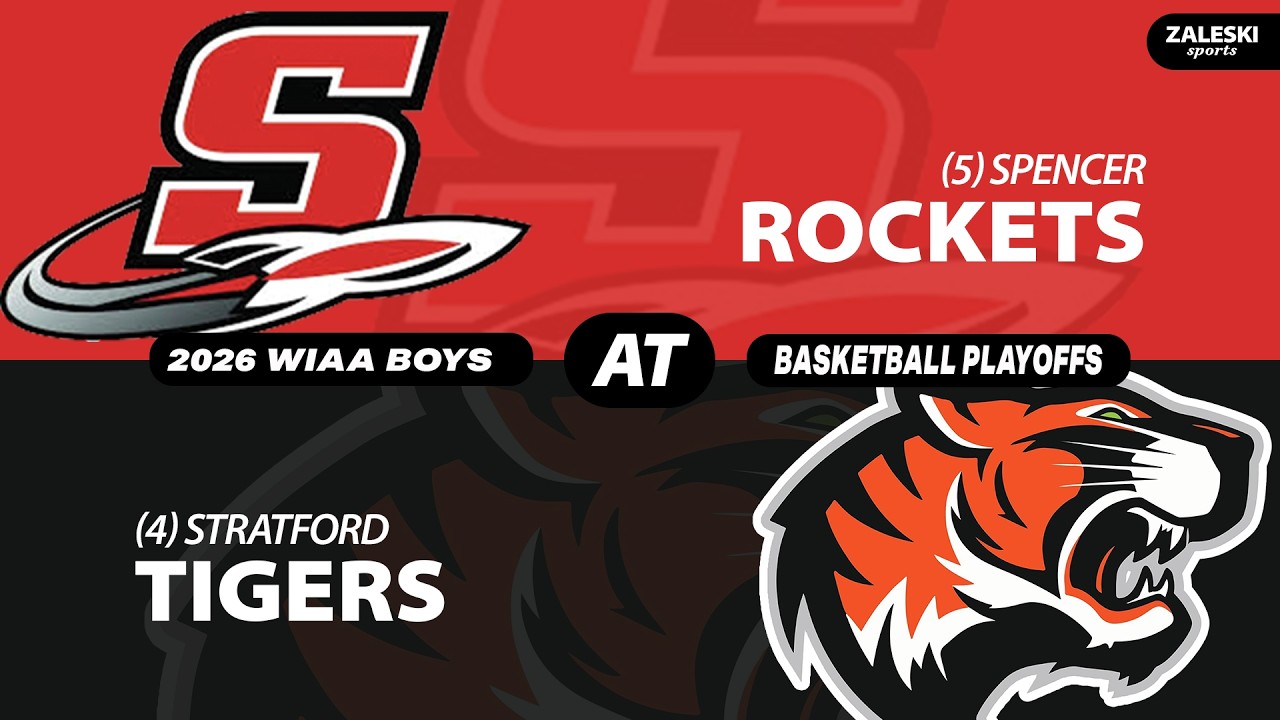 (5) Spencer at (4)Stratford | 2026 WIAA Boys Basketball Playoffs