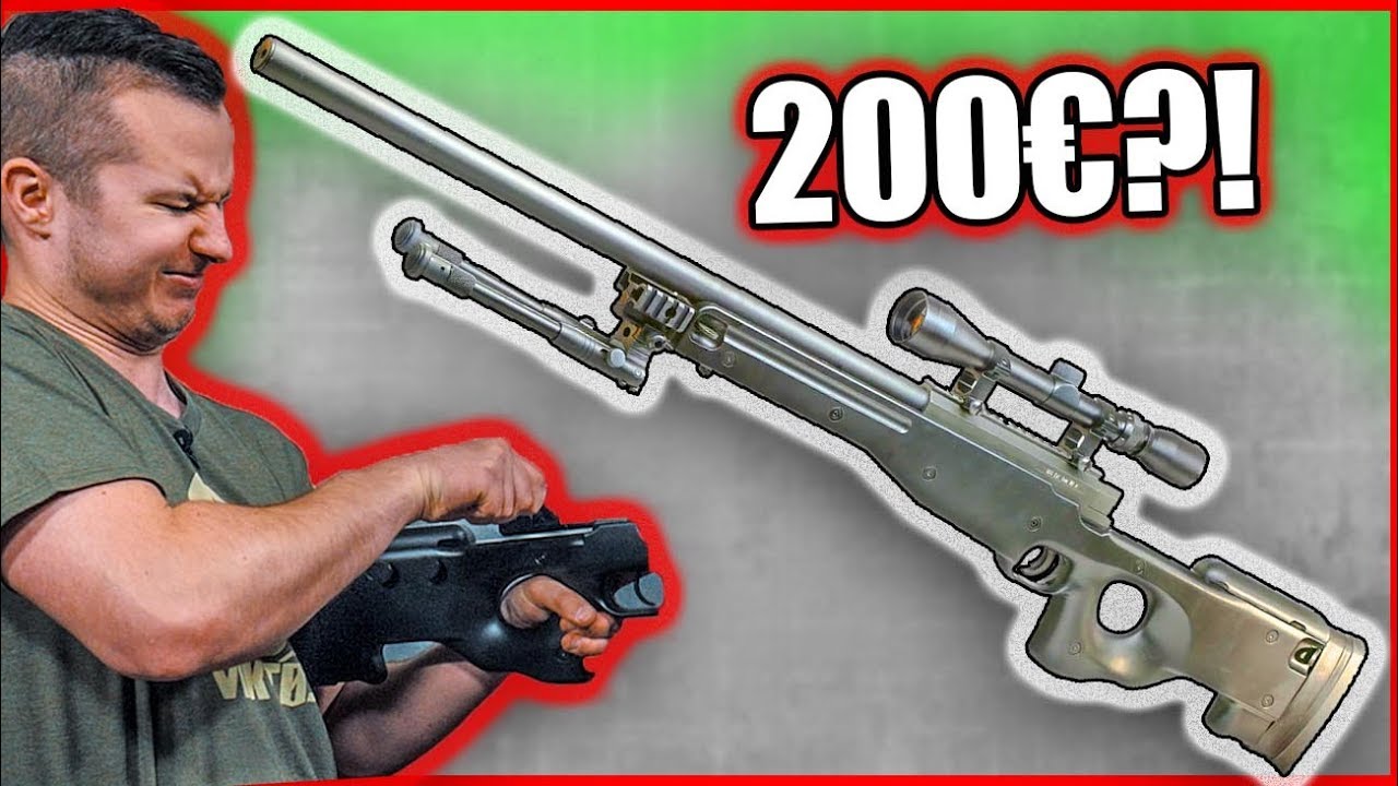 WELL Airsoft Sniper L96 Review GsP Airsoft Deutsch  🎯