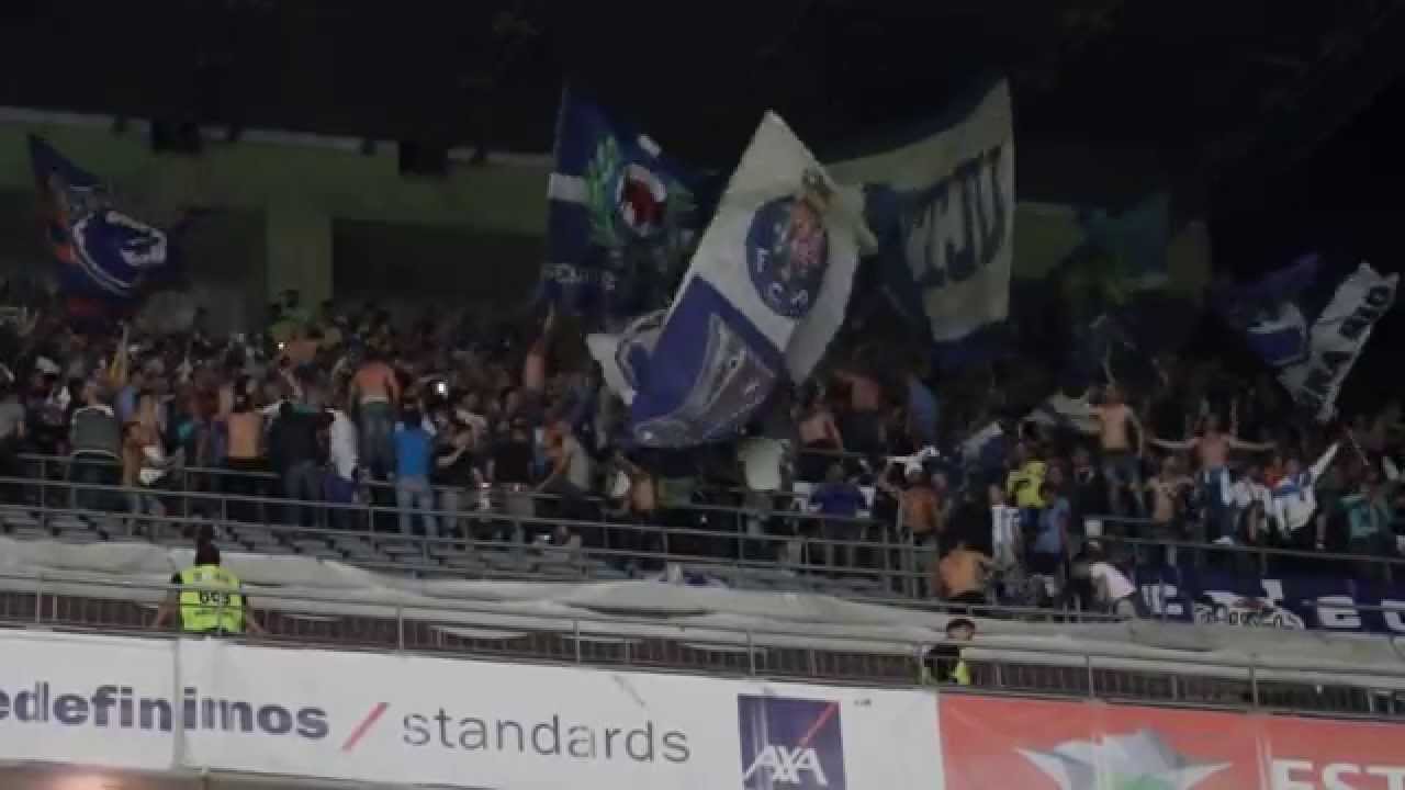 Super Dragões e Colectivo após o jogo...Braga 13.04.2014