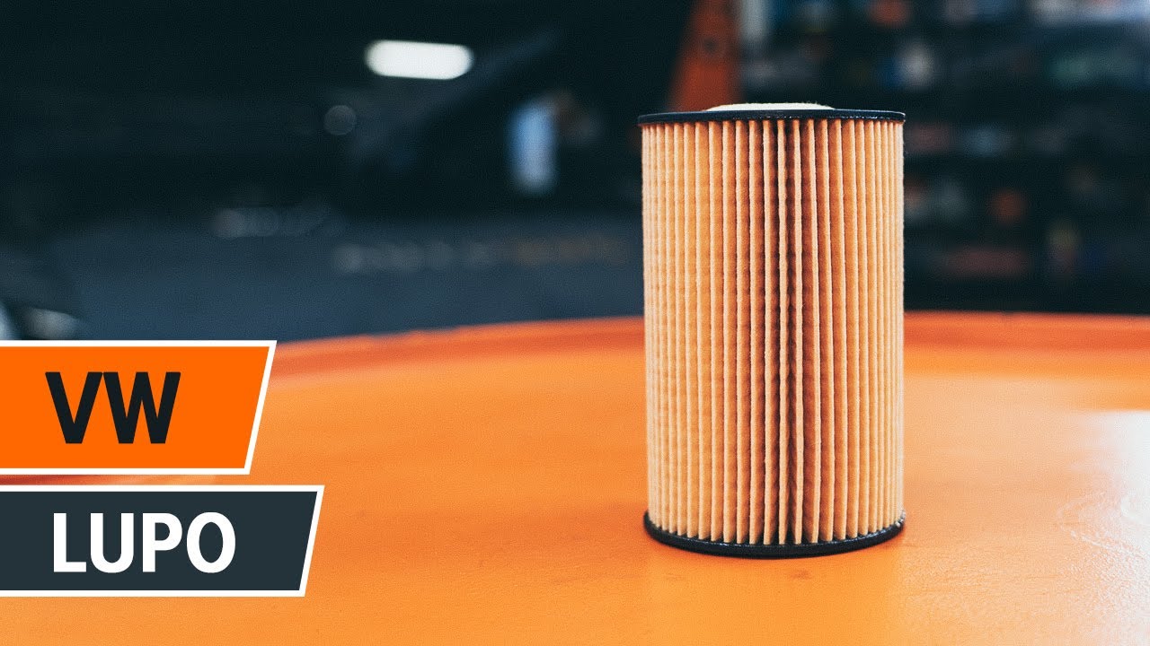 How to change engine oil and oil filter VW LUPO TUTORIAL | AUTODOC