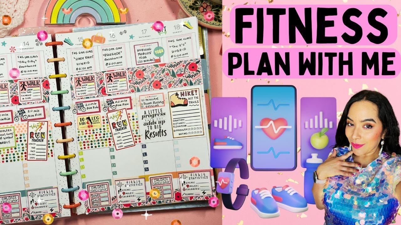 ✨SWITCHING THINGS UP! ✨| 💪🏽 FITNESS PLAN WITH ME | BIG HAPPY PLANNER