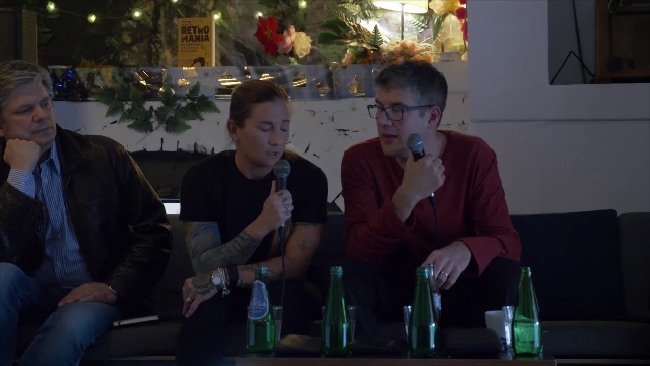 Simon Reynolds i Retromania w Warszawie 07.05.2018 Plan B