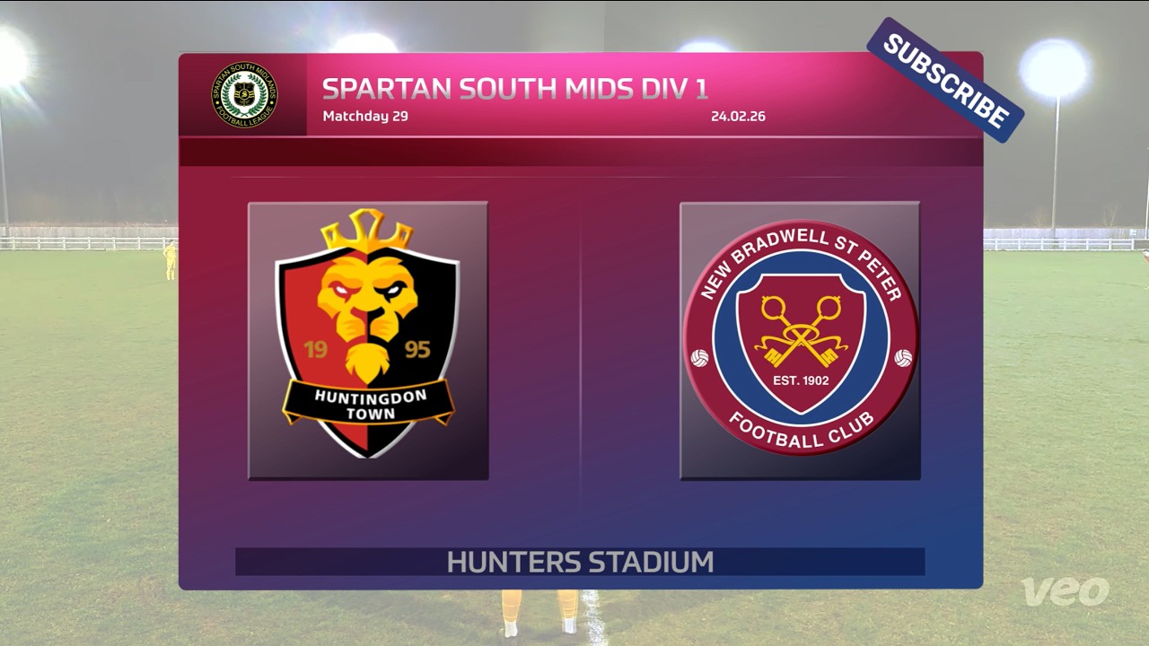 3 ON THE BOUNCE??! || MIDWEEK GOALFEST || NBSP vs Huntingdon Town || South Mids Division 1 ||