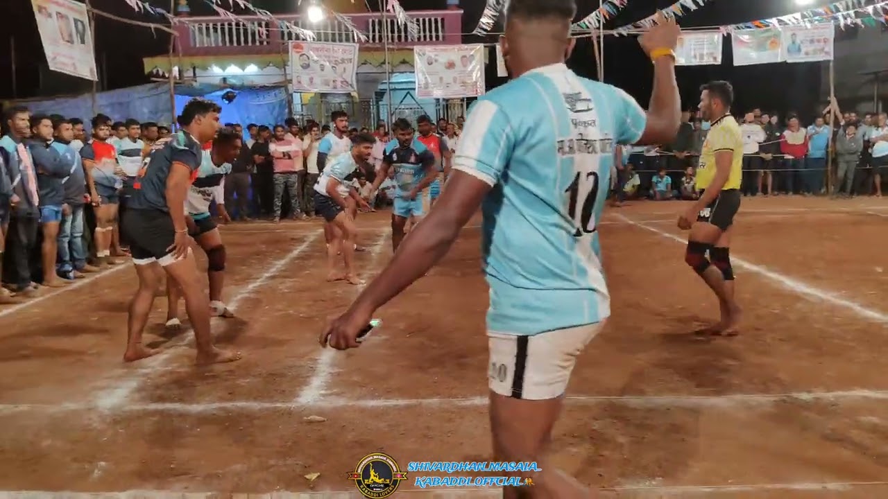 गावदेवी रायडर्स वडवली VS चिंचमाता बोर्ली ॐ साई क्रिडा मंडळ बोर्ली