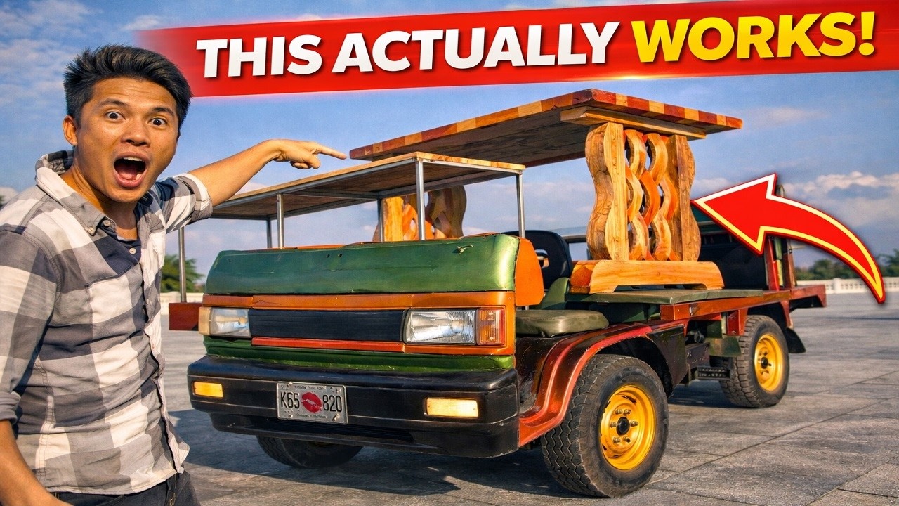 This Truck Was Originally Just Scrap Metal — I Transformed It Into This Camper!