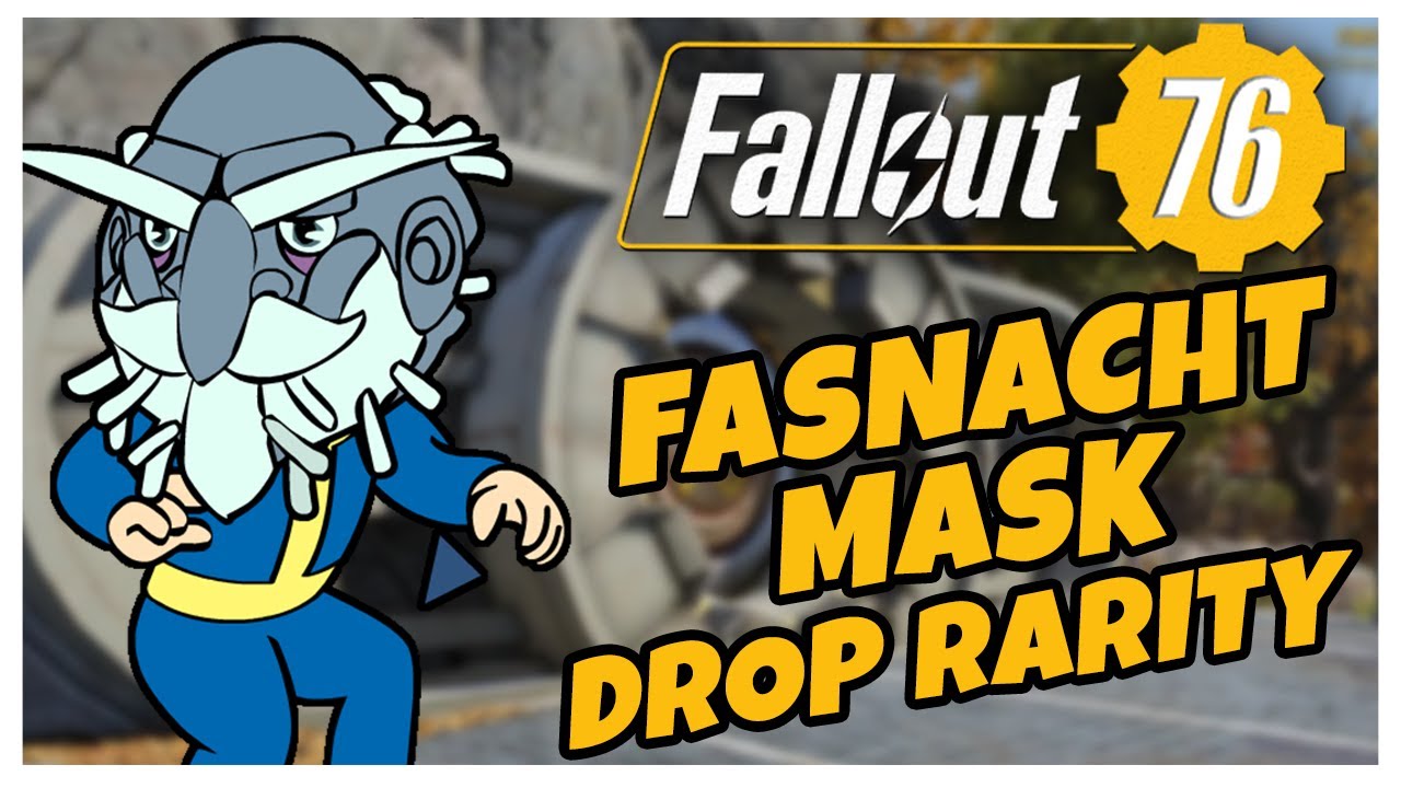 HOW RARE IS EACH FASNACHT MASK??? | Fallout 76