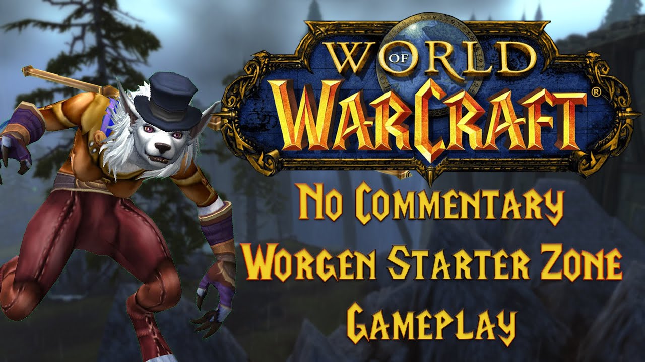 Levels 1-16 as a Worgen in World of Warcraft Retail | No Commentary Gameplay