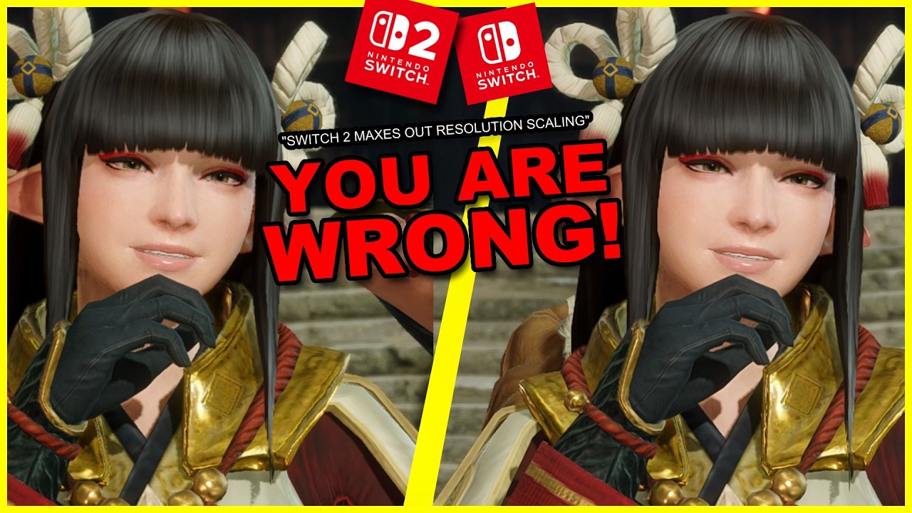 Switch 2 заставляет игру выглядеть лучше (благодаря динамическому масштабированию!) — НЕВЕРНО!