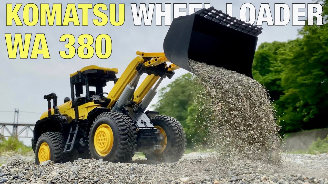 [MOD] LEGO Technic Komatsu WA 380 Wheel Loader