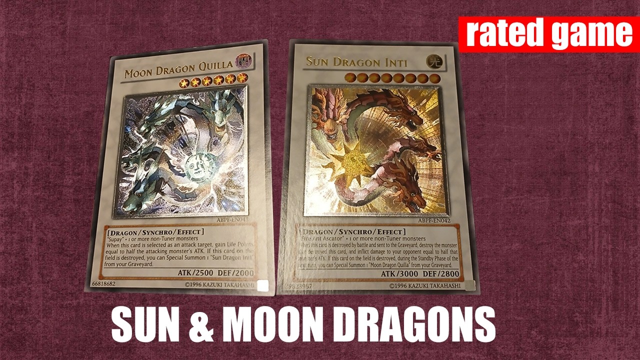 The temples of INCA! Me (SUN & MOON DRAGONS) VS LIGHTSWORN. yugioh edison rated game
